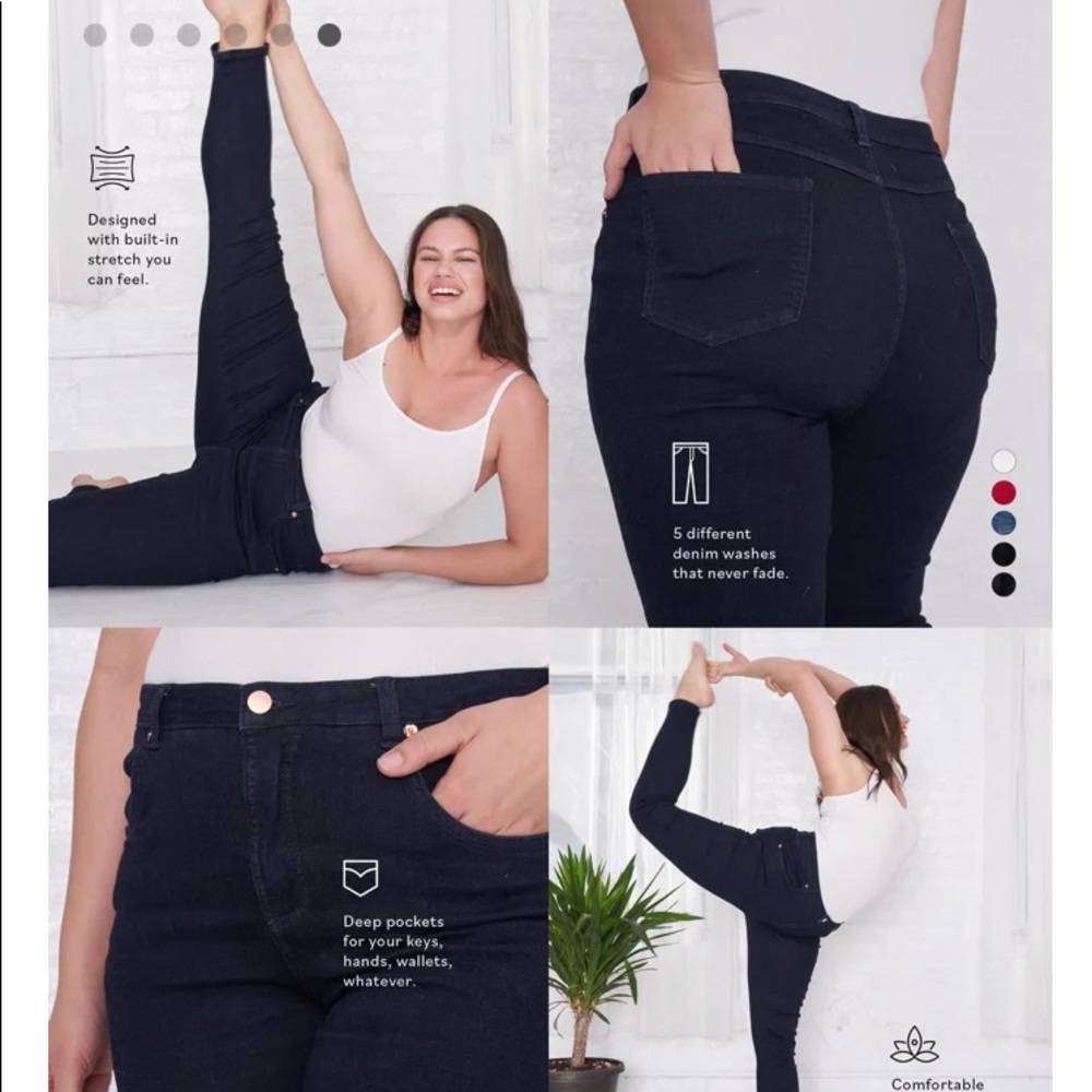 Universal Standard NWT highrise Jeans 32”